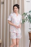  Pyjama ngắn lụa satin PM5326-1 