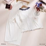  Bộ thun dài viền ren PM5434 