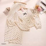  Bộ thun dài chấm bi PM5591 