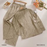  Pyjama dài lụa satin PM5644 