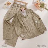  Pyjama dài lụa satin PM5644 