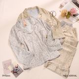  Pyjama dài lụa satin PM5644 