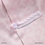  Pyjama lụa beo hồng PM6120 