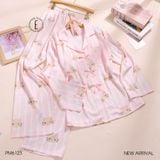 Pyjama lụa Cat PM6123 