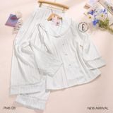  Pyjama lụa sọc PM6126 