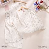  PM6282 - Pyjama dài polka dots 