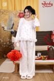  PM6282 - Pyjama dài polka dots 