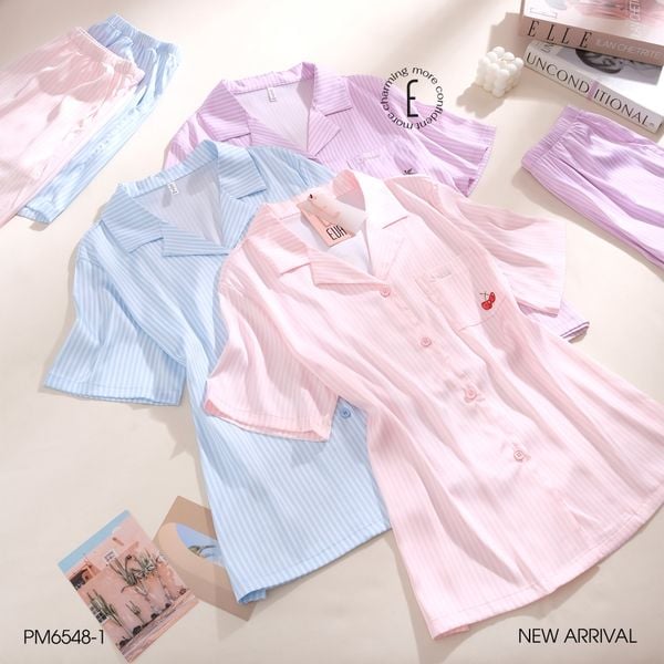  Bộ ngủ pijama ngắn PM6548-1 
