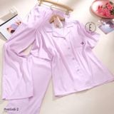  Bộ pijama lụa dài PM68 ( nhiều hoạ tiết) 