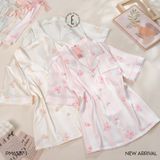  Pyjama lụa ngắn PM6587-1 