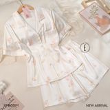  Pyjama lụa ngắn PM6587-1 