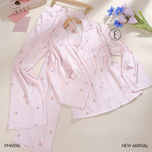  Pyjama lụa dài PM6596 