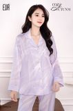  Pyjama lụa dài màu ombre PM6615 