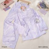  Pyjama lụa dài màu ombre PM6615 