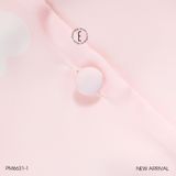  Pyjama ngắn lụa hình tim PM6631-1 