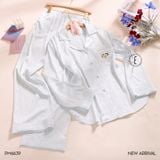  Pyjama dài lụa satin mềm PM6639 