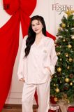  Pyjama dài lụa satin mềm PM6639 