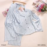  Pyjama sọc lụa satin mềm PM6649 