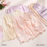  Pyjama dài trơn PM6664 