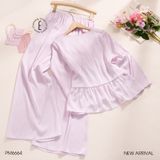  Pyjama dài trơn PM6664 