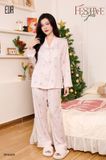  Pyjama dài lụa satin mềm PM6681 