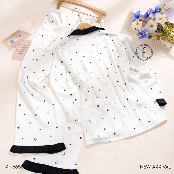  Pyjama dài lụa satin PM6658 