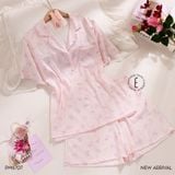  Pyjama lụa Petal PM6707 