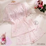 Pyjama lụa Petal PM6707 