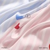  Bisou PM6747-1, Bộ pyjama lụa ngắn hình trái tim 