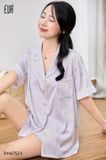  Reverie PM6753-1, Bộ pyjama lụa ngắn 