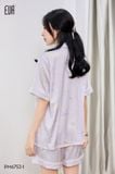  Reverie PM6753-1, Bộ pyjama lụa ngắn 