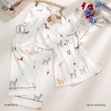  BỘ LỤA DÀI MẶC NHÀ AMI PM6755-2 