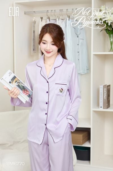  BỘ LỤA DÀI MẶC NHÀ NOBLE PM6770 