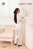  BỘ PYJAMA LỤA SATIN VIỀN PHỐI REN CHANTILLY PM6812 