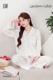  BỘ PYJAMA DÀI HỌA TIẾT MÈO PM6813 
