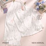  BỘ PYJAMA DÀI HỌA TIẾT MÈO PM6813 
