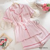  Bộ ngủ pijama lụa ngắn QN29 ( nhiều hoạ tiết) 