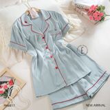  Bộ ngủ pijama lụa ngắn QN29 ( nhiều hoạ tiết) 