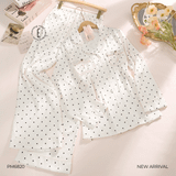  BỘ LỤA DÀI MẶC NHÀ POIS PM6820 