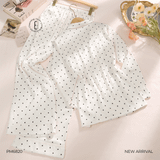  BỘ LỤA DÀI MẶC NHÀ POIS PM6820 
