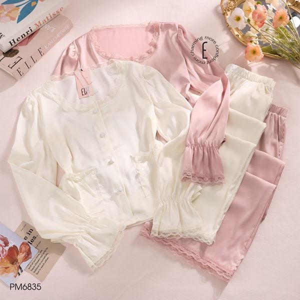  Pyjama lụa tiểu thư PM6835 - PM22 