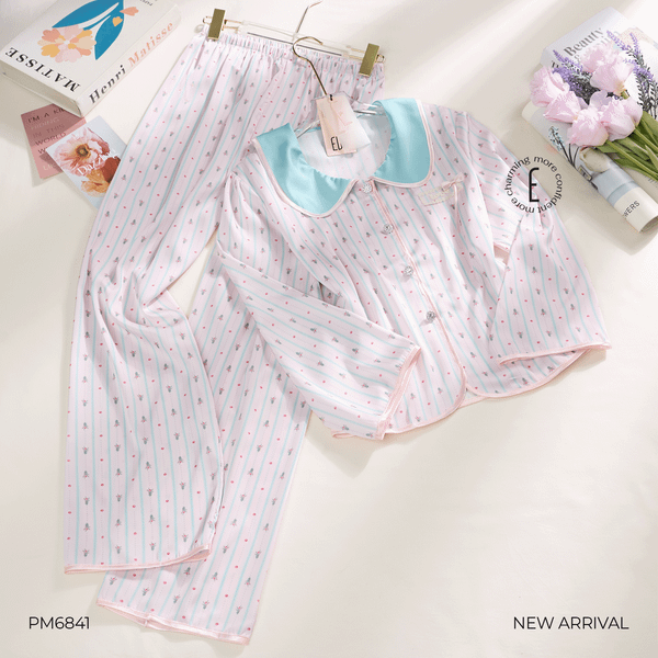  BỘ PYJAMA LỤA PM6841 