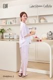  BỘ PYJAMA DÀI HỌA TIẾT KẺ SỌC PM6844-2 