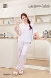  BỘ PYJAMA DÀI HỌA TIẾT KẺ SỌC PM6844-2 