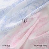  BỘ PIJAMA DÀI HỌA TIẾT HOA CẨM TÚ CẦU PM6858 