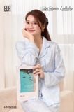  BỘ PIJAMA DÀI HỌA TIẾT HOA CẨM TÚ CẦU PM6858 