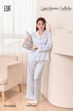  BỘ PIJAMA DÀI HỌA TIẾT HOA CẨM TÚ CẦU PM6858 