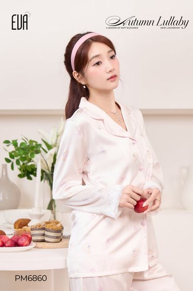  BỘ PYJAMA DÀI HỌA TIẾT GẤU PM6860 