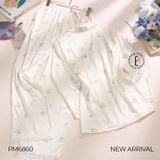  BỘ PYJAMA DÀI HỌA TIẾT GẤU PM6860 