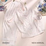  BỘ PYJAMA DÀI HỌA TIẾT GẤU PM6860 